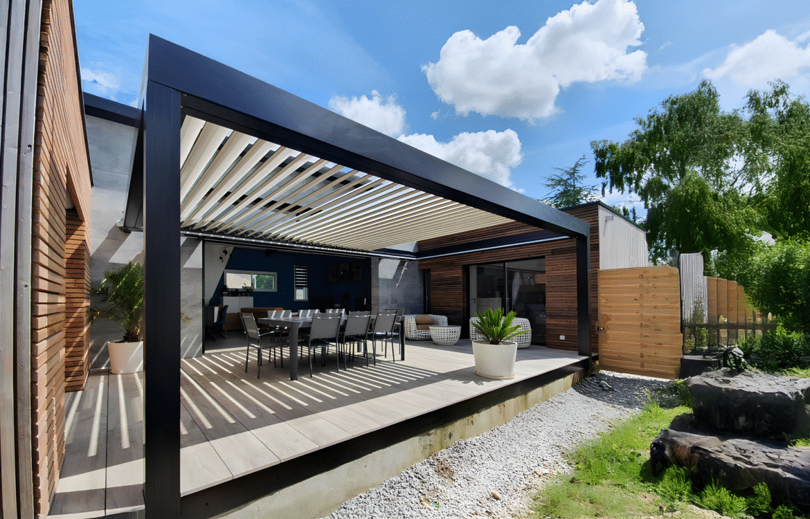Pergola bioclimatique