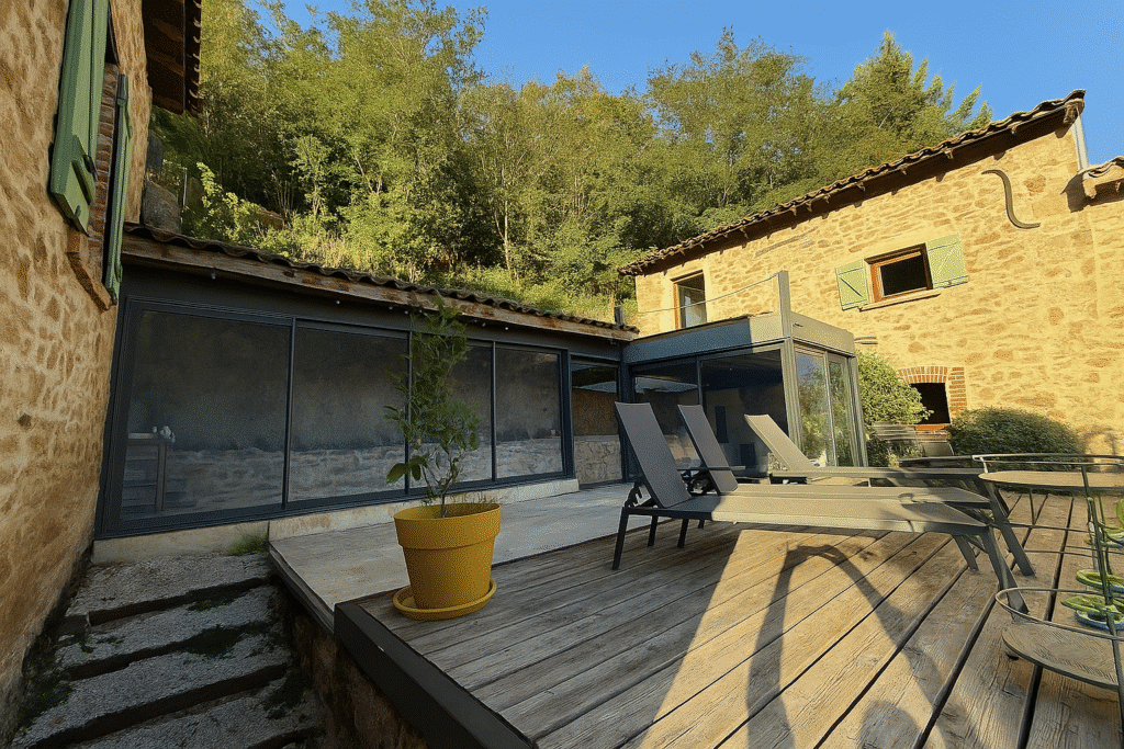 Projection 3D sur Photo : Voyez Votre Future Véranda Avant les Travaux