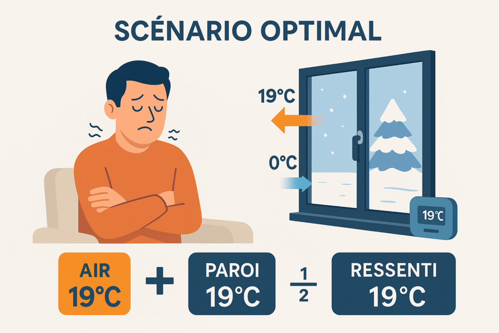 Le scénario Optimal (Double Vitrage A2B Concept)