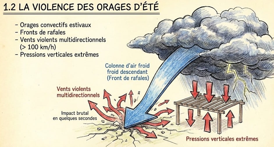 La Violence des Orages d'Été