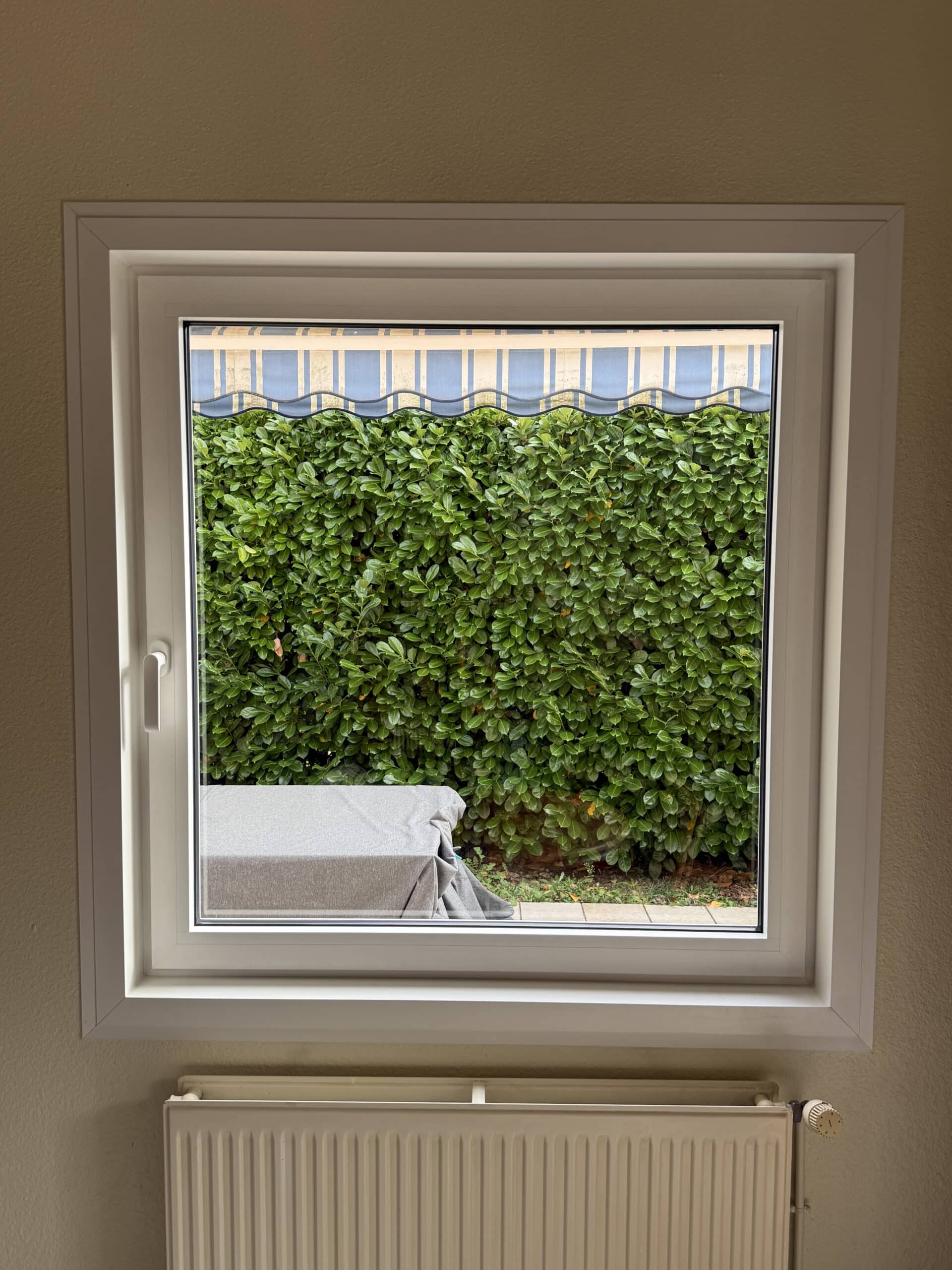 Menuiseries Fenêtre alu blanc 9016 mat rénovation à Saint-Genis-Laval