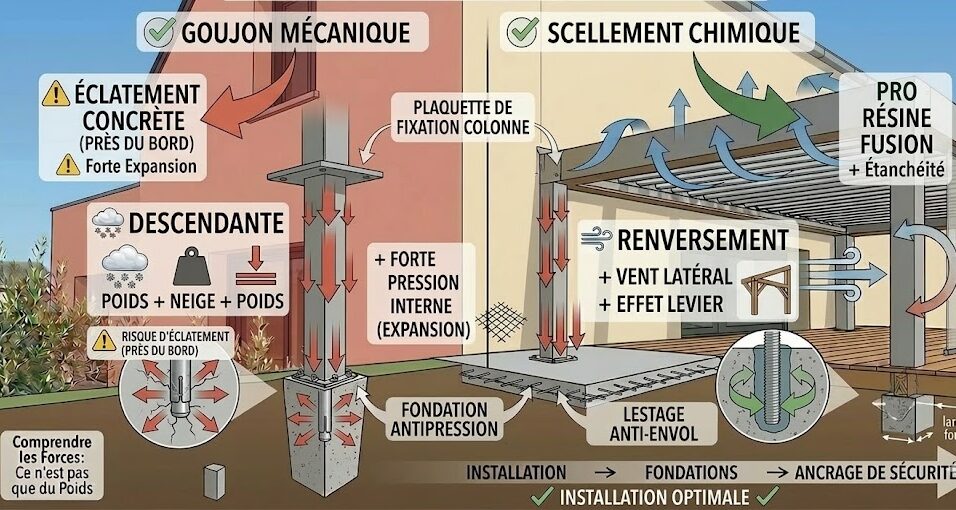 L'Ancrage Final : Chevilles Mécaniques ou Chimiques ?