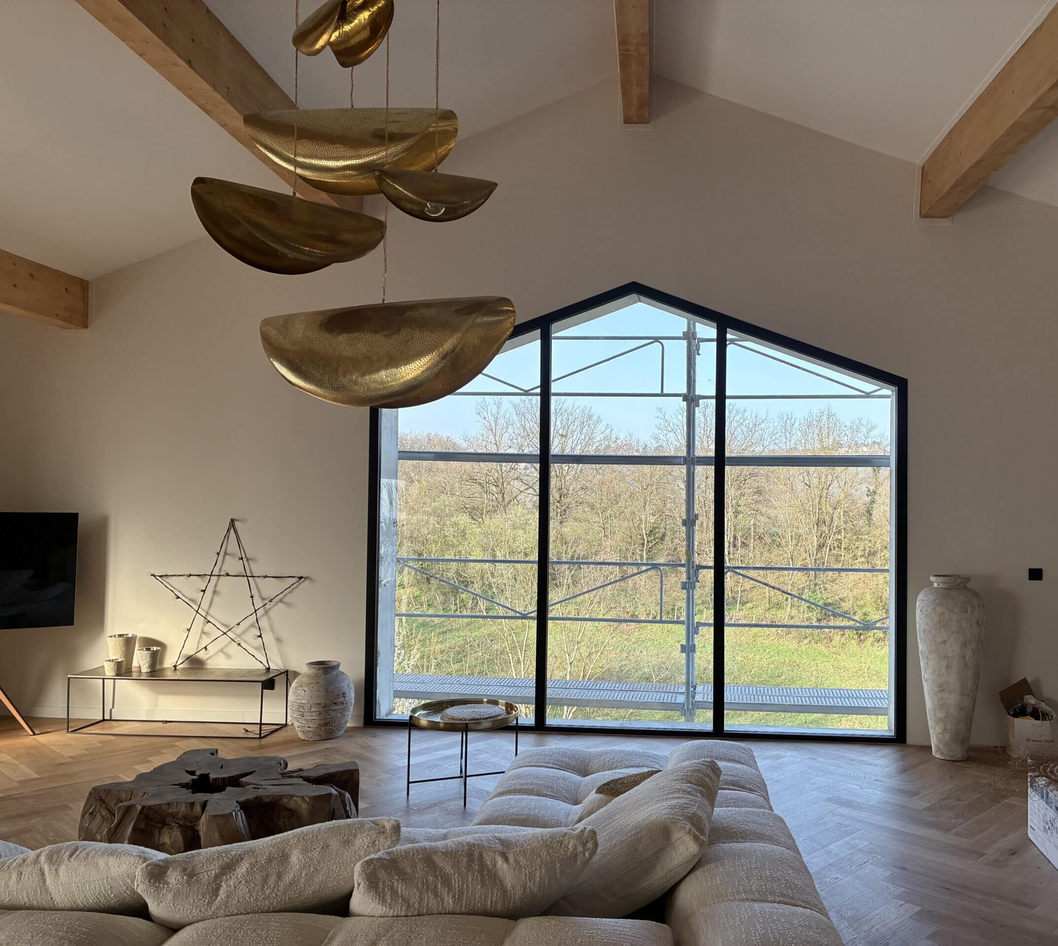 Installation d’une menuiserie panoramique par A2B Concept