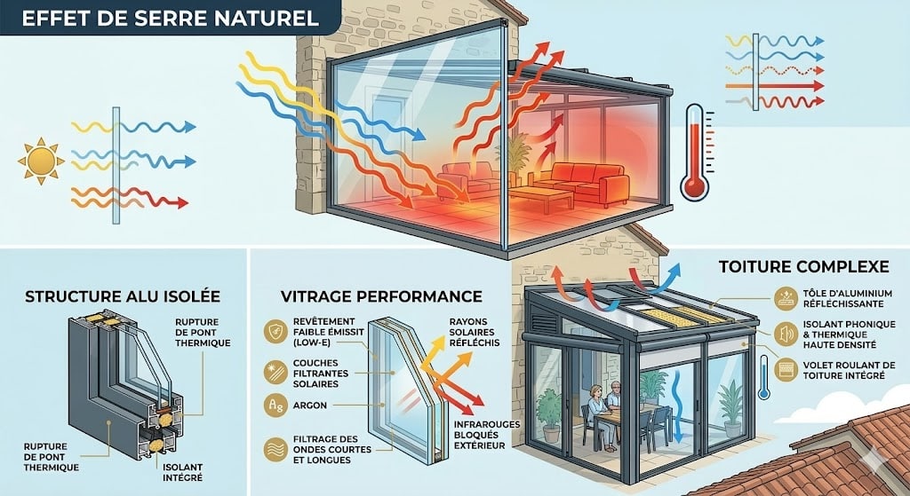 Comment fonctionne l'effet de serre ?