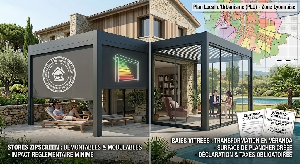 Fermer sa pergola : Quel impact sur la réglementation et l'urbanisme ?