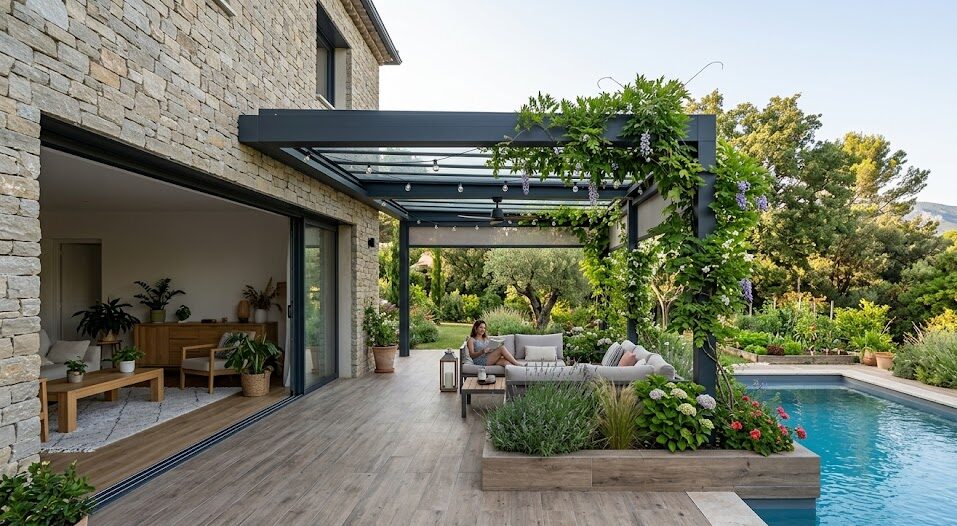 Tendance n°4 : l'intégration paysagère et la connexion au jardin