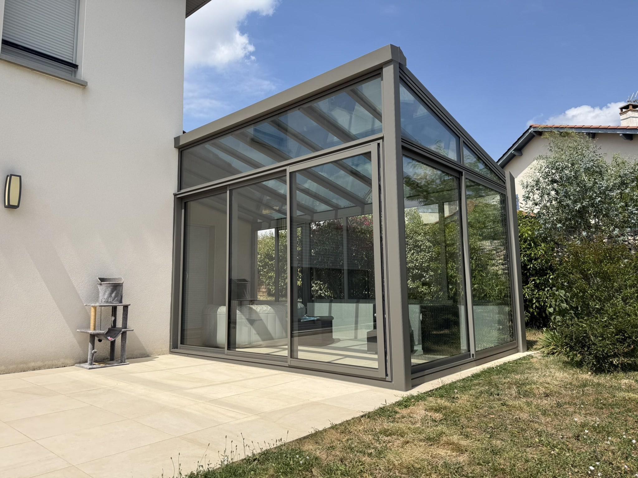 Installation d'une Véranda Luciole Épine à Charly