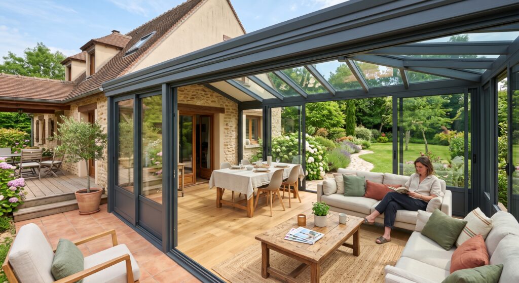 Véranda en aluminium : le guide complet pour agrandir votre maison en 2026 a2b concept