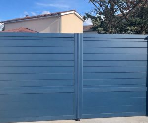 Portail aluminium 2 battants grezieu la varenne A2B CONCEPT